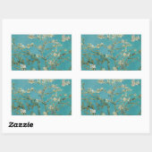 Van gogh's Almond Blossom Rechthoekige Sticker (Vel)