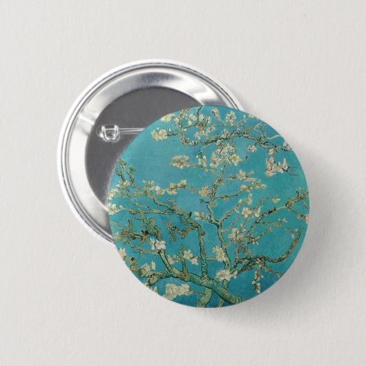 Van gogh's Almond Blossom Ronde Button 5,7 Cm (Voorkant /achterkant)