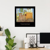 Van Gogh's Bedroom in Arles Poster Print (Thuiskantoor)