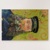 Van Goghs beroemde schilderij De postbode Legpuzzel (Horizontaal)
