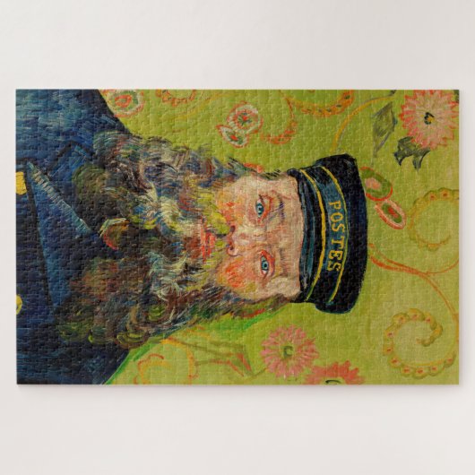 Van Goghs beroemde schilderij De postbode Legpuzzel (Horizontaal)