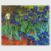 Van Gogh's beroemde schilderij, Irises, Cadeaupapier (Vlak)