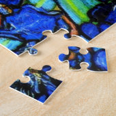 Van Gogh's beroemde schilderij, Irises Legpuzzel (Zijkant)