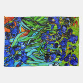 Van Gogh's beroemde schilderij, Irises, Theedoek (Horizontaal)