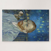 Van Goghs beroemde schilderij Skelet Portret Sterr Legpuzzel (Horizontaal)