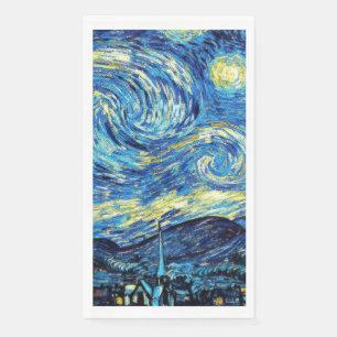 Van Gogh's beroemde schilderij, Sterrennacht Servet