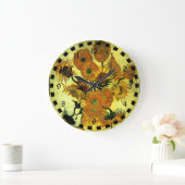 Van Gogh's beroemde schilderijen, zonnebloemen 14 Grote Klok (Huis)