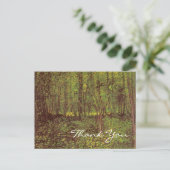 Van Gogh's bomen en ondergroei Briefkaart (Staand voorkant)