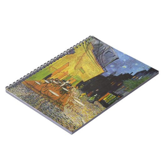 Van Gogh's Cafe Terrace Journal Notitieboek (Linkerzijde)