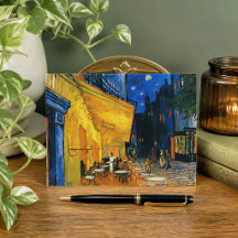 Van Gogh's Caféterras bij Nacht