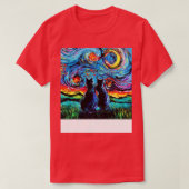 van Goghs Cats T-shirt (Design voorkant)