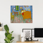Van Gogh's De Slaapkamer Poster (Thuiskantoor)