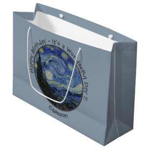 Van Gogh's De Sterrennacht Party Items Collectie Groot Cadeauzakje