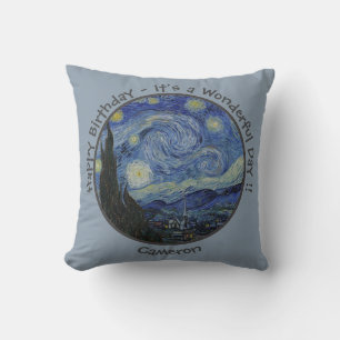 Van Gogh's De Sterrennacht Party Items Collectie Kussen
