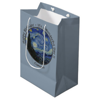 Van Gogh's De Sterrennacht Party Items Collectie Medium Cadeauzakje