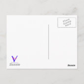 Van Gogh's famous painting, Starry Night Briefkaart (Achterkant)