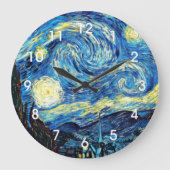 Van Gogh's famous painting, Starry Night, Grote Klok (Voorkant)