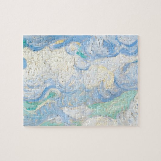 Van Goghs hemelachtergrond Legpuzzel (Horizontaal)