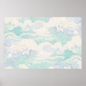 Van Goghs hemelachtergrond Poster (Voorkant)