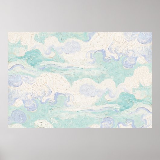 Van Goghs hemelachtergrond Poster (Voorkant)