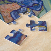 Van Gogh's Irises en Fancy Llama Legpuzzel (Zijkant)