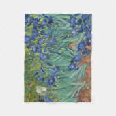 Van Gogh's Irises Fleece Blanket Deken (Voorkant)