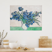 Van Gogh's Irises Poster (Keuken)