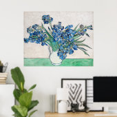 Van Gogh's Irises Poster (Thuiskantoor)