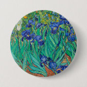 Van Gogh's Irises Ronde Button 7,6 Cm (Voorkant)