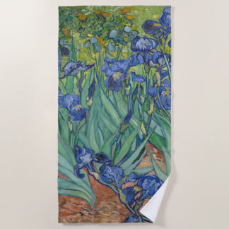Van Gogh's Irises Strandlaken