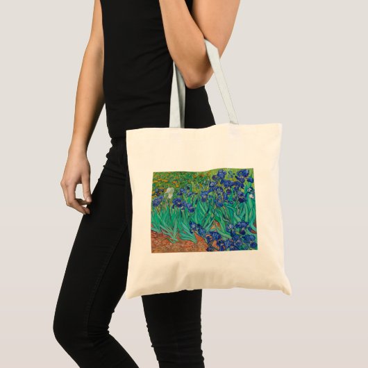 Van Gogh's Irises Tote Bag (Voorkant (product))