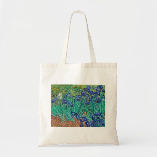 Van Gogh's Irises Tote Bag (Voorkant)