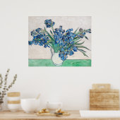 Van Gogh's Irissen Poster (Keuken)