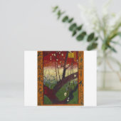 Van Gogh's Japonaiserie na Hiroshige Briefkaart (Staand voorkant)