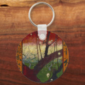 Van Gogh's Japonaiserie na Hiroshige Sleutelhanger (Voorkant)