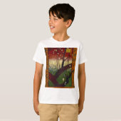 Van Gogh's Japonaiserie na Hiroshige T-shirt (Voorkant volledig)