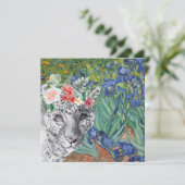 Van Gogh's Kaarten en Fancy leopard Flat (Staand voorkant)