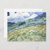 Van Goghs Landschap van Saint-Rémy Briefkaart (Voorkant / Achterkant)