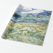 Van Goghs Landschap van Saint-Rémy Cadeaupapier (Uitgerold)
