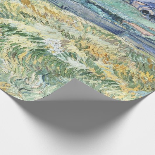 Van Goghs Landschap van Saint-Rémy Cadeaupapier (Hoek)