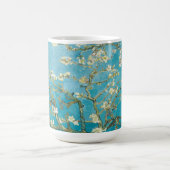 Van Goghs levendige turquoise blauwe amandelbloese Koffiemok (Center)