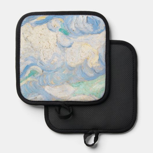Van Gogh's luchtachtergrond Pannenlap (Voorkant / Achterkant)