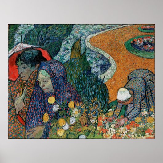 Van Gogh's Memory of the Garden at Etten (1888) Poster (Voorkant)