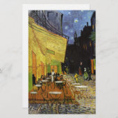 Van Gogh's Night Cafe Briefpapier (Voorkant / Achterkant)