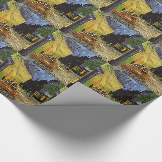 Van Gogh's Night Cafe Cadeaupapier (Hoek)