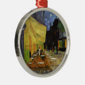 Van Gogh's Night Cafe Metalen Ornament (Rechts)