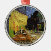Van Gogh's Night Cafe Metalen Ornament (Voorkant)