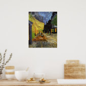 Van Gogh's Night Cafe Poster (Keuken)