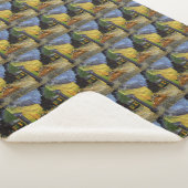 Van Gogh's Night Cafe Sherpa Deken (3/4)