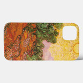Van Gogh's Olijfbomen met gele hemel en zon  Case-Mate iPhone Case (Achterkant (horizontaal))